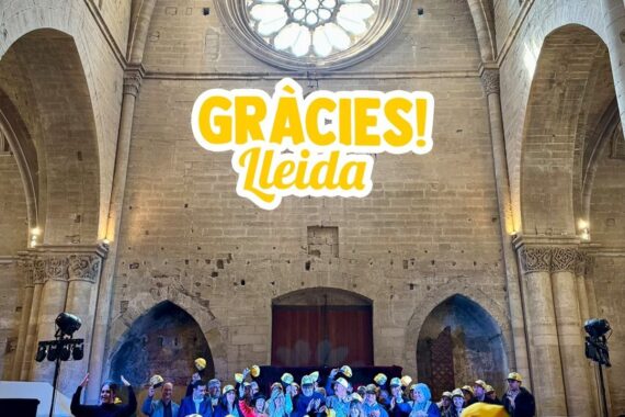 Un “Posa’t la Gorra!” amb molta força per a celebrar la dotzena edició de la festa a Lleida